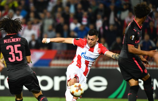 Maillot Extérieur Olympique de Marseille Nemanja RADONJIC Maillot Extérieur Olympique de Marseille Nemanja RADONJIC